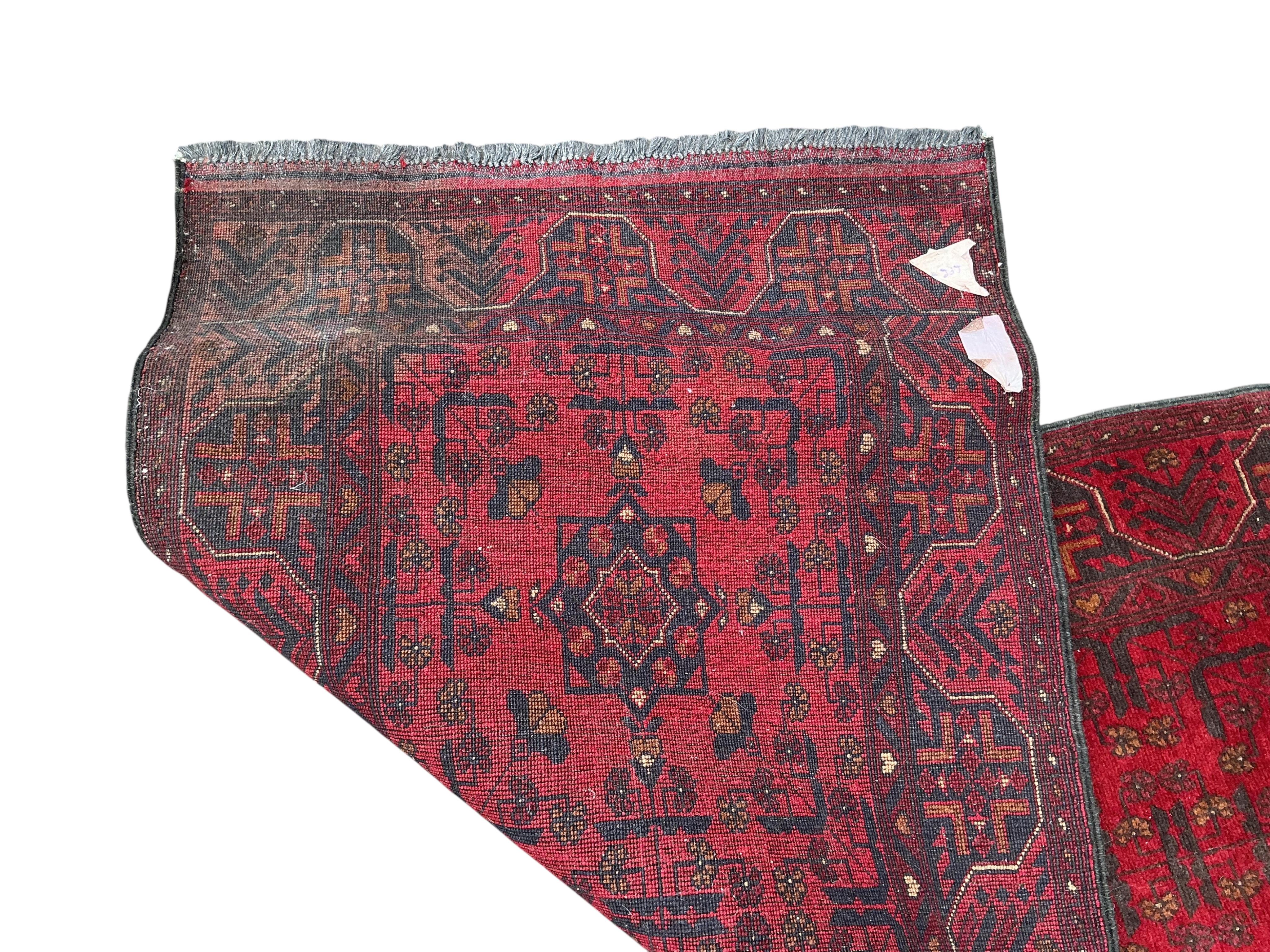 A modern Afghan Khan Mohammadi runner, 390 x 76cm